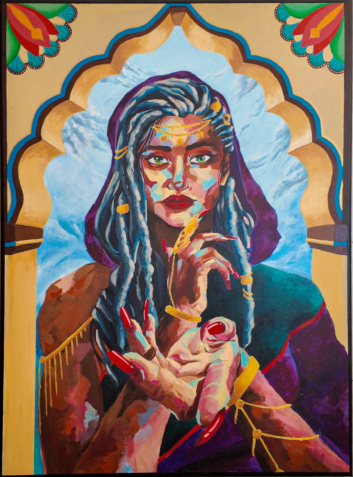 SARABI, Invitation of the queen - Print Fine Art