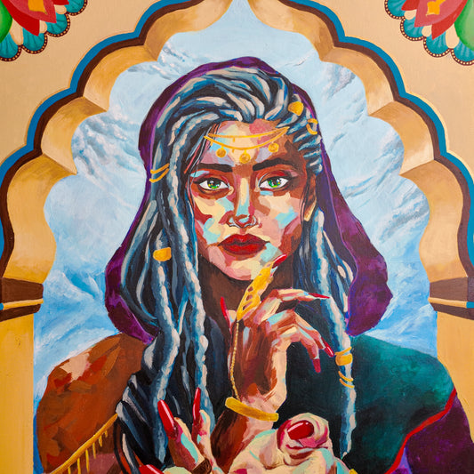 SARABI, Invitation of the queen - Print Fine Art