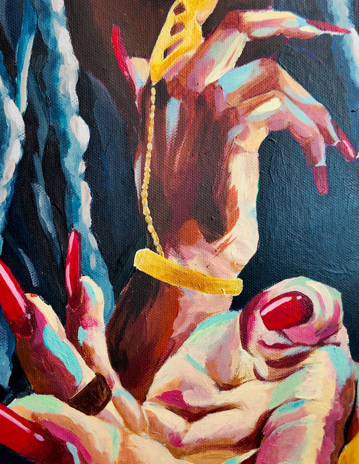 SARABI, Invitation of the queen - Print Fine Art