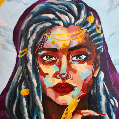 SARABI, Invitation of the queen - Print Fine Art